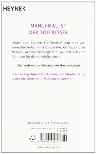 Image du produit Friedhof der Kuscheltiere (Allemand, Stephen King, 2011)