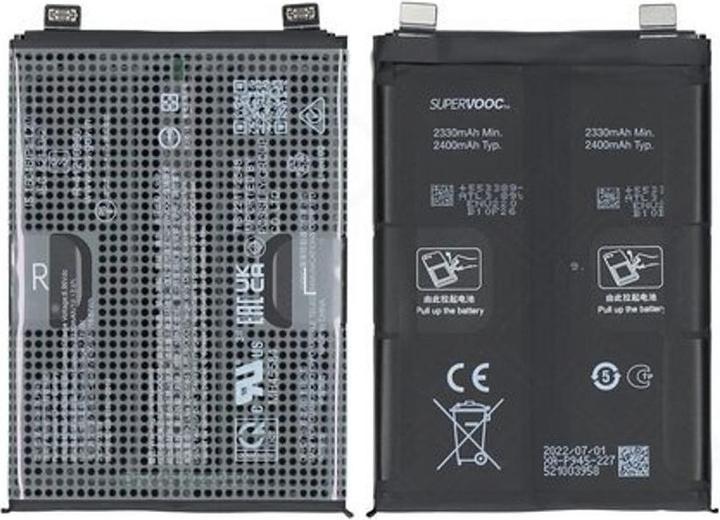 Actual product image OnePlus Li-Ion Battery BLP945 for CPH2415 10T 5G