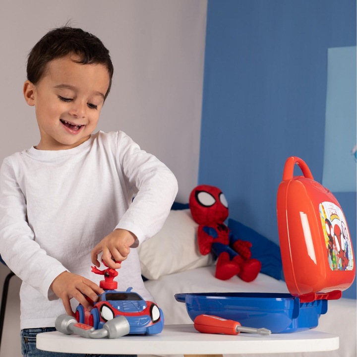 Actual product image Smoby Spidey tool case