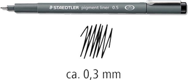 Actual product image Staedtler 308 (Black, 1 x)
