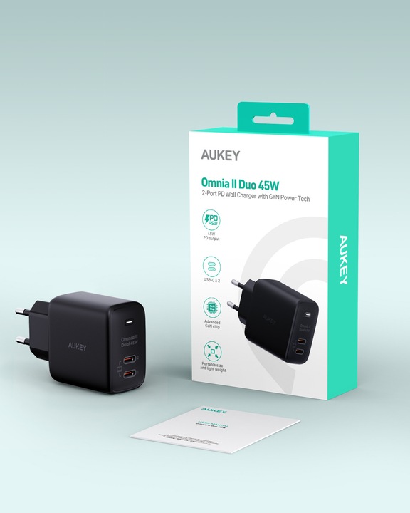 Immagine prodotto Aukey Omnia II Dual (45 W)