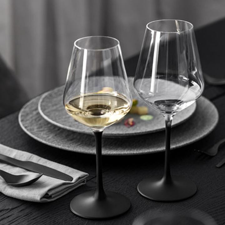 Image du produit Villeroy & Boch Manufacture Rock (38 cl, 4 Verres, Verres à vin blanc)