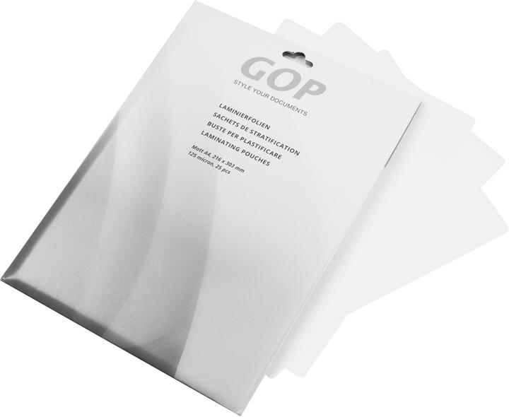 GOP Folientaschen A4 (A4, 25 Stück, 125 µm)