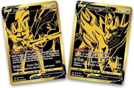 Actual product image Pokémon Sword & Shield Zacian & Zamazenta Ultra Premium Collection (English, Box Set & Collection)
