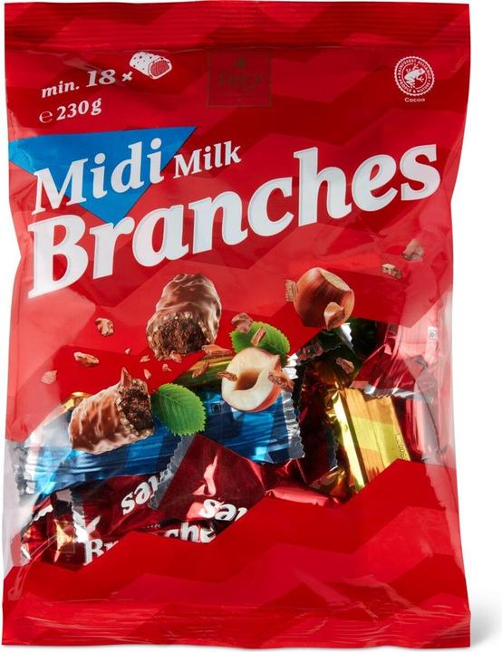 Actual product image Frey Branches Milk Midi (230 g)