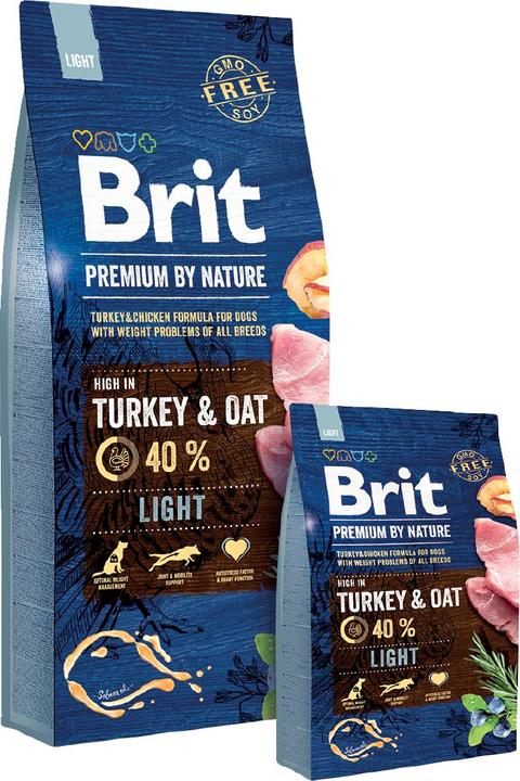 Actual product image Brit PREMIUM Dog by Nature Light 15kg (Junior, 1 pcs., 15000 g)