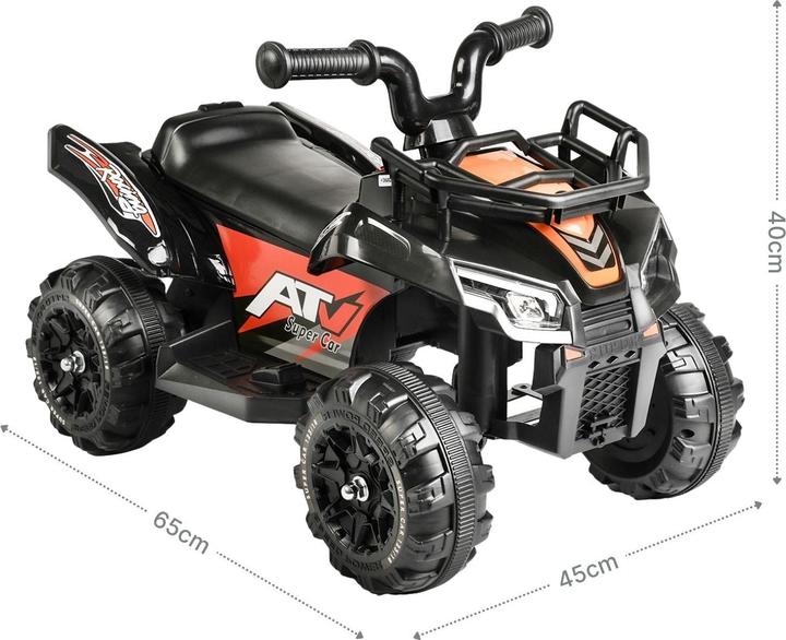 Hermex Elektro-Quad für Kinder Kinderfahrzeug Elektrofahrzeug Spielzeug ATV (6 V)