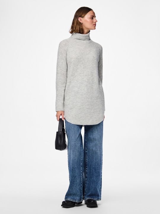 Actual product image Pieces Knitted turtleneck tunic (XS)