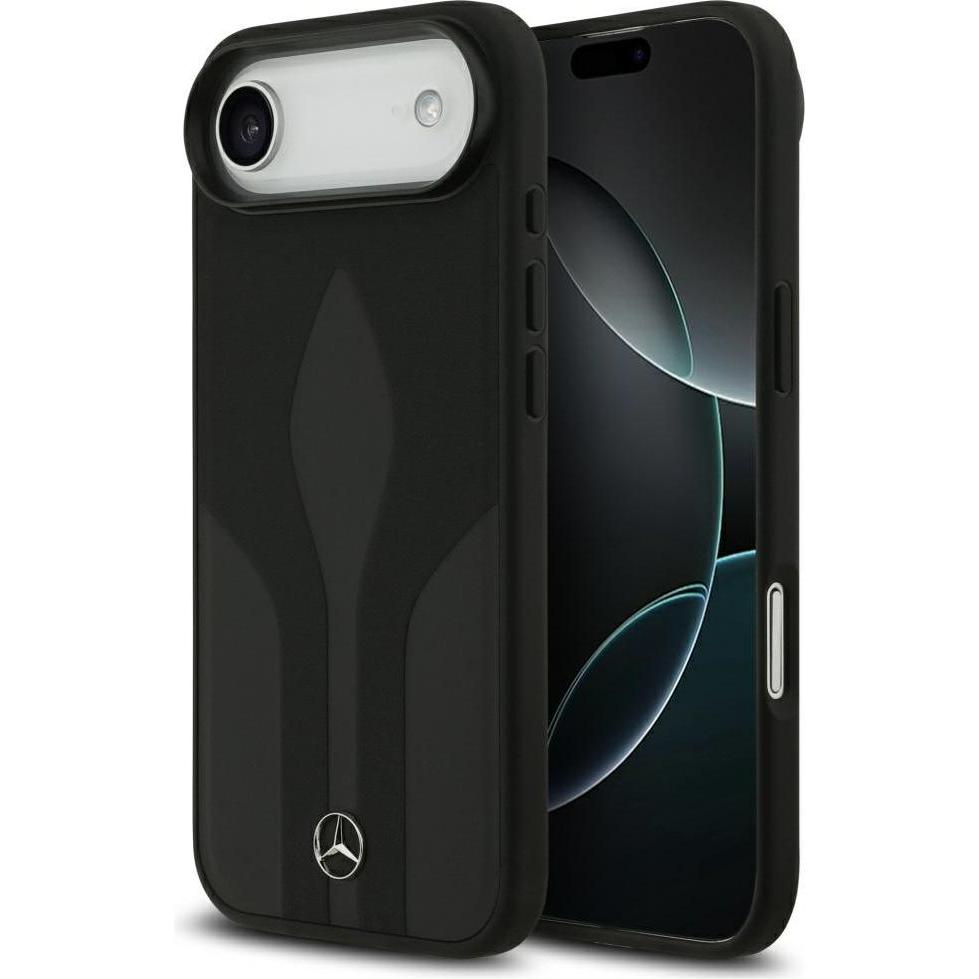 CG MOBILE Mercedes-Benz lederen hoesje met sterpatroon voor