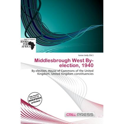 Middlesbrough West By-election, 1940, Fachbücher