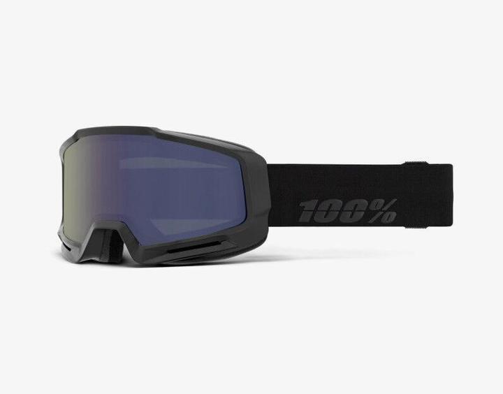 Image du produit 100% Goggles Okan matte black -White Mirror