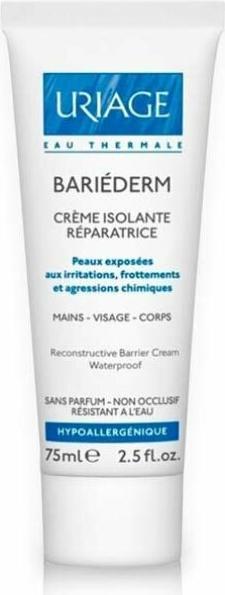 Label énergétique Uriage Bariéderm (Crème pour le corps, 75 ml)
