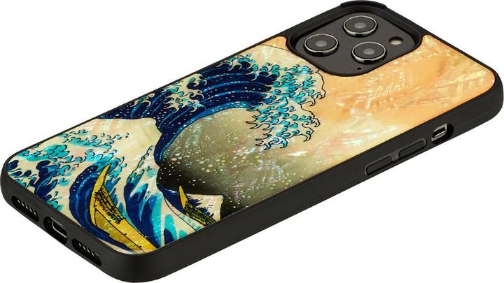 Actual product image Ikins case for Apple iPhone 12 Pro Max great wave off (Apple iPhone 12 Pro Max)