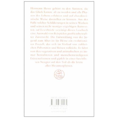 Thumbnail - Mit der Reife wird man immer jünger, Belletristik von Hermann Hesse