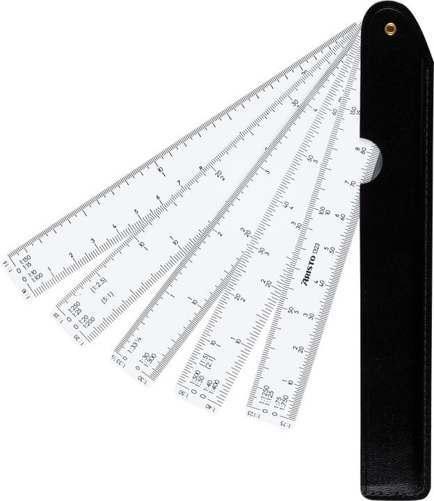 Image du produit Aristo Mètre en éventail (15 cm)