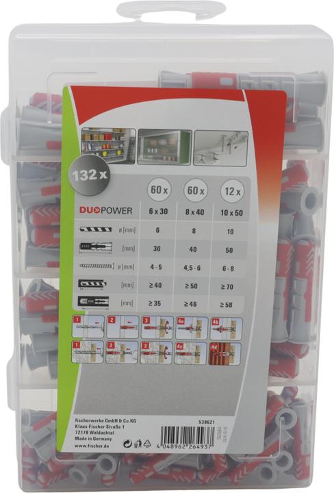 Image du produit Fischer Dübel-Set (132 pcs)