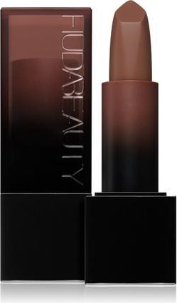 Huda Beauty Power Bullet Cream Glow Lipstick - Brown Self Made, 3 g (Brown Self Made)