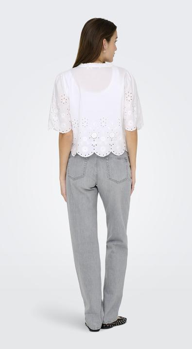 Immagine prodotto Only Onlmiffy S/S Emb Tie Top Os Wvn (S)