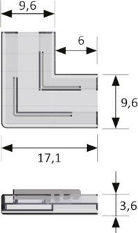 Produktbild Halemeier Eckverbinder Versa 12 V
