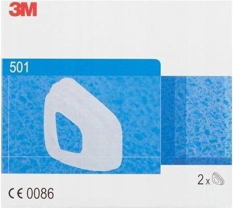 Image du produit 3M Couvercle de filtre 501 (A2, P2, 2 x)