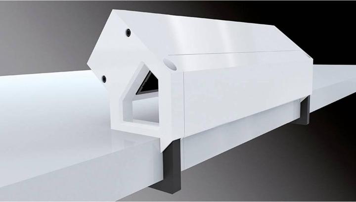 Actual product image Bachmann DESK2 tabletop Power strip (2x, CEE 7/3)