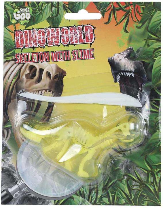 Produktbild DinoWorld Skelett mit Dinosaurierschleim
