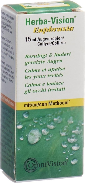 OmniVision Augentropfen Herba-Vision Euphrasia (15 ml, 15 ml)