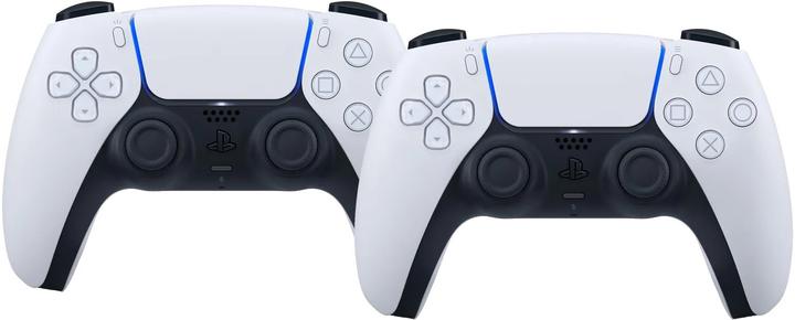 Sony PlayStation 5 DualSense Wireless Controller White Duo Pack (PS5)