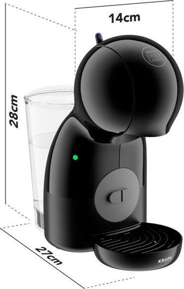 Productafbeelding Krups Nescafé Capsule Koffiezetapparaat KP1A3B10 Dolce Gusto Piccolo XS, Zwart (NESCAFÉ Dolce Gusto)