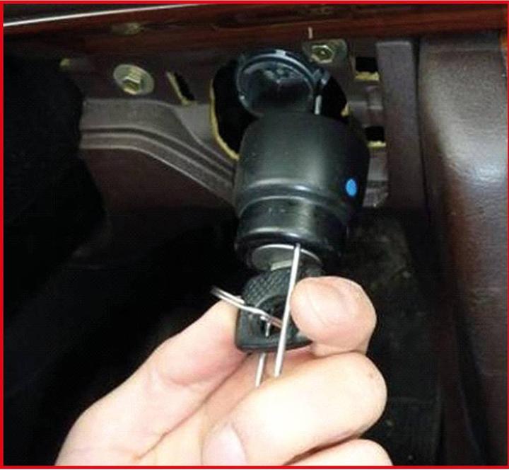 Actual product image KS Tools Ignition lock disassembly needle work for VAG