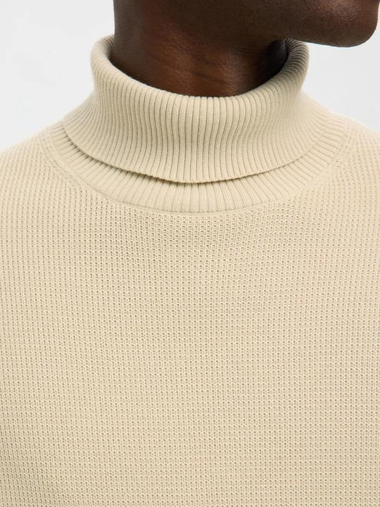 Produktbild Selected Slhdane Ls Knit Structure Roll Neck Noos (M)