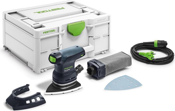 1x Systainer, 1x Festool DTS 400 REQ-Plus Deltaschleifer
