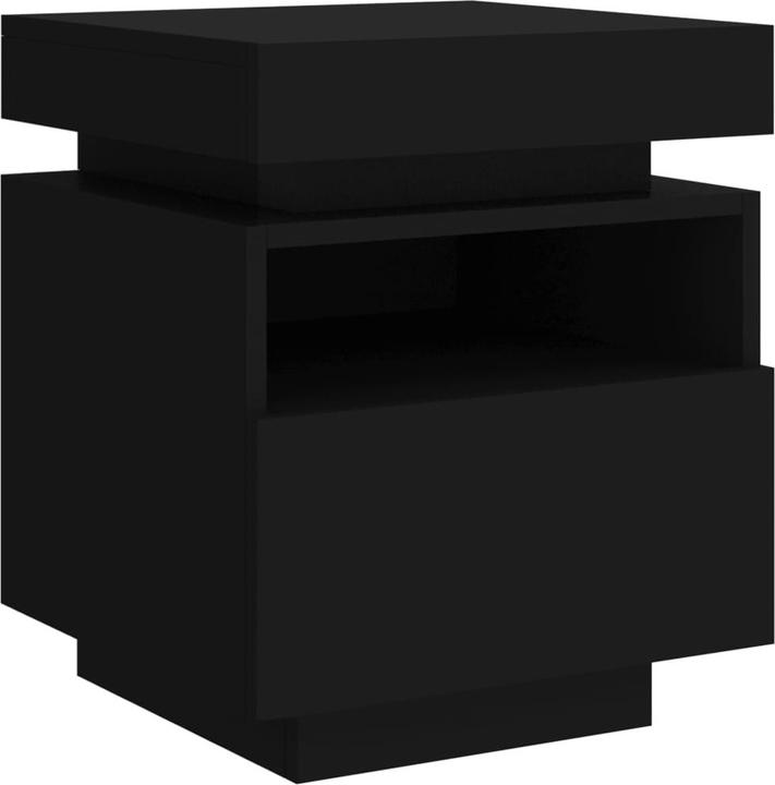 Immagine prodotto VidaXL Comodino con luci LED (39 x 40 x 48,5 cm)