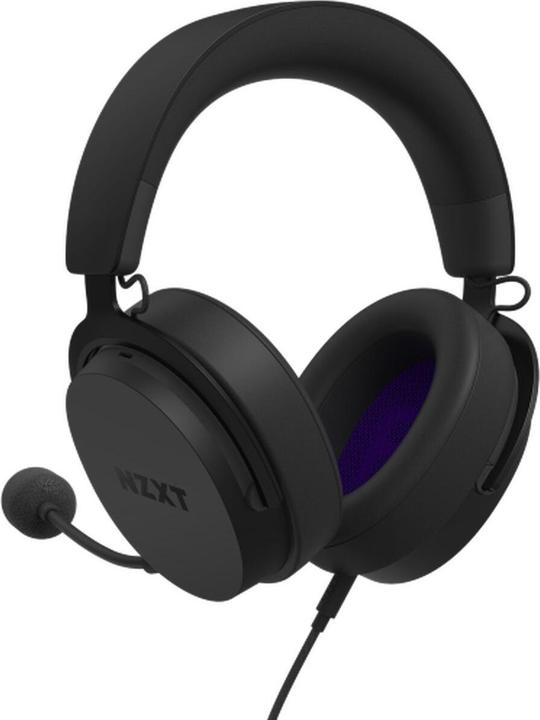 MSI NZXT Wired Closed Back Headset 40mm Black V2 AP-WCB40-B2 retail (Cable)