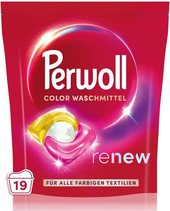 Perwoll Allin1 Doppen Kleur 19Wl (19 Wascycli, Peulen wassen)