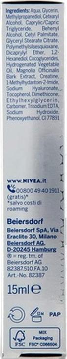 Produktbild NIVEA Hyaluron Filler Outline Eyes Anti Wrinkle 15ml (Augenpflege Crème, 15 ml)