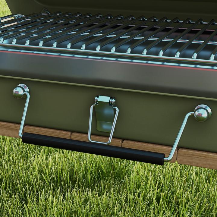 Actual product image Outsunny Table grill in case system
