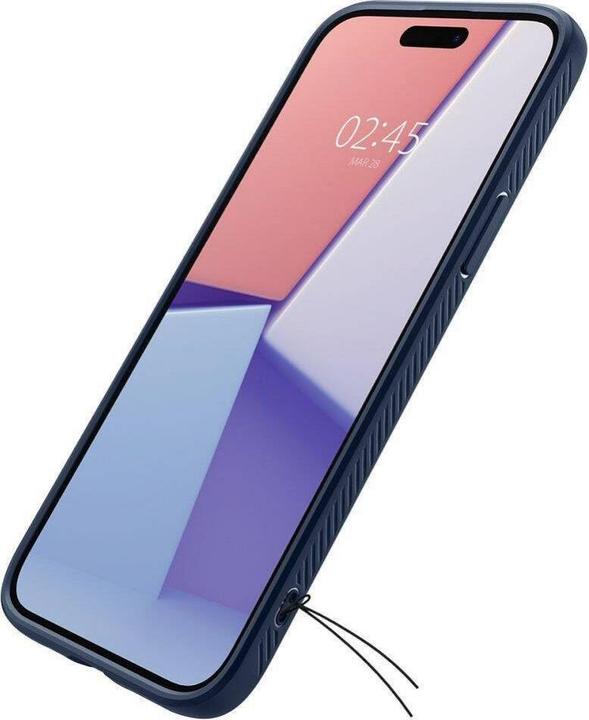 Immagine prodotto Spigen Liquid Air iPhone 16 blu granato/navy ACS08195 (Apple iPhone 16)