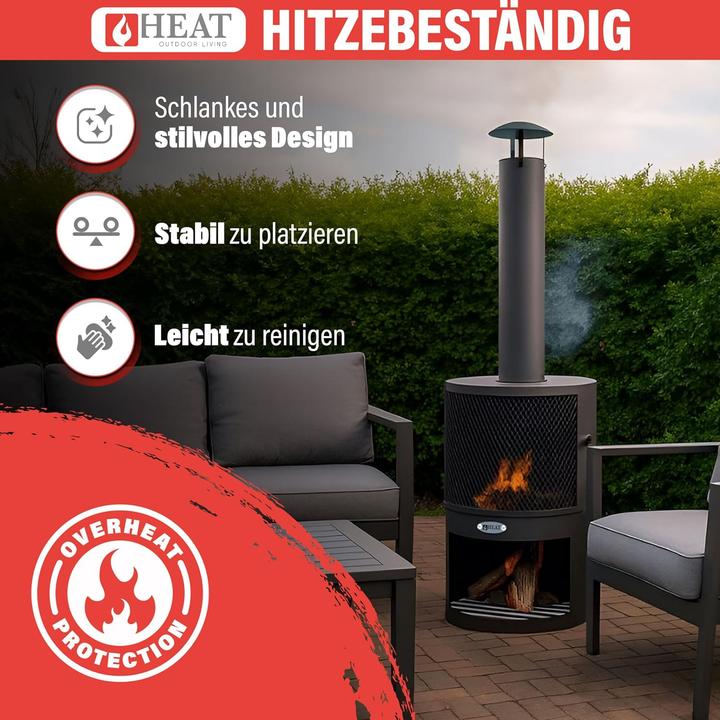 Image du produit Heat Gartenkamin Terrassenofen ‎CH.002