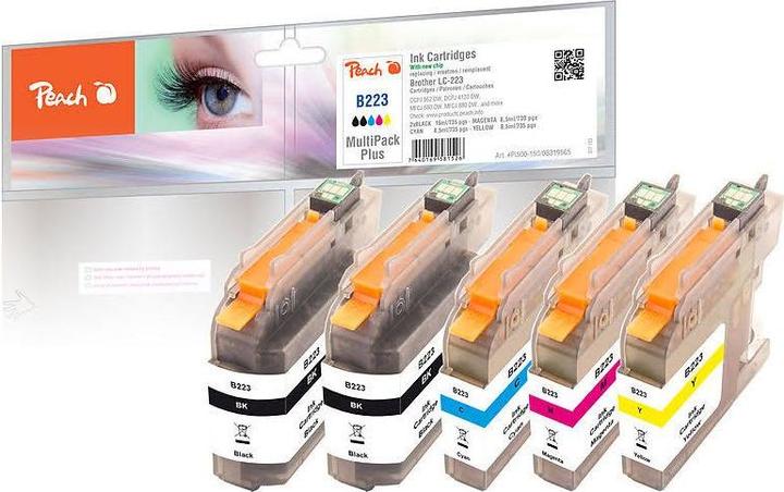 Produktbild Peach Lc-223 (BK, C, M, Y)
