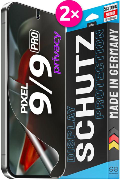 Image du produit Smart Engineered se 3D Film de protection Google Pixel 9 / 9 Pro Privacy (lot de 2) (2 pièce(s), Google Pixel 9, Google Pixel 9 Pro Fold)