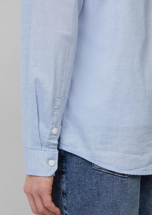 Immagine prodotto S.Oliver Hemd Regular Fit: Langarmhemd mit Stehkragen aus Baumwolle (158, 164)