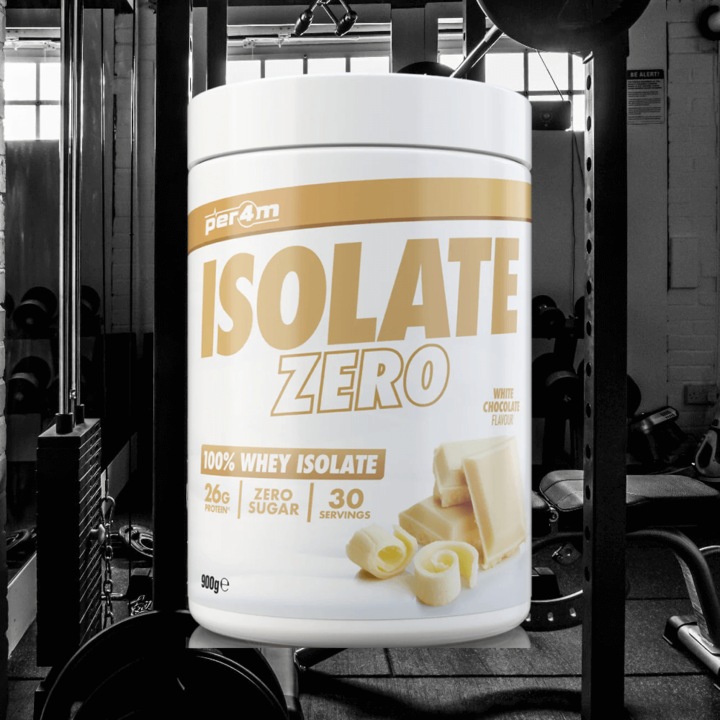 Actual product image Per4m Whey Isolate Zero (White chocolate, 1 pcs., 900.90 g)