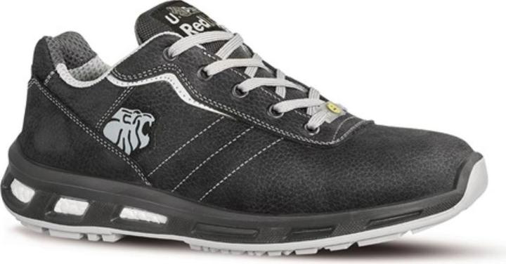 Actual product image U-Power Safety shoe Club Size 43 black S3 SRC ESD EN ISO 20345 Nubuck leather (S3, 43)