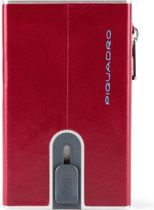 Actual product image Piquadro Blue Square - Compact Wallet for notes and credit cards