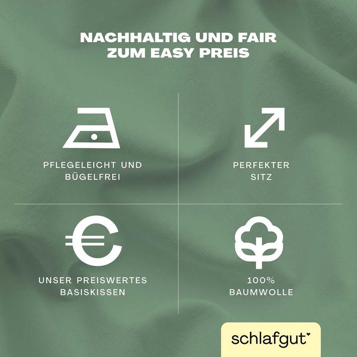 Immagine prodotto schlafgut Easy Jersey (Copricuscino, 70 x 90 cm)