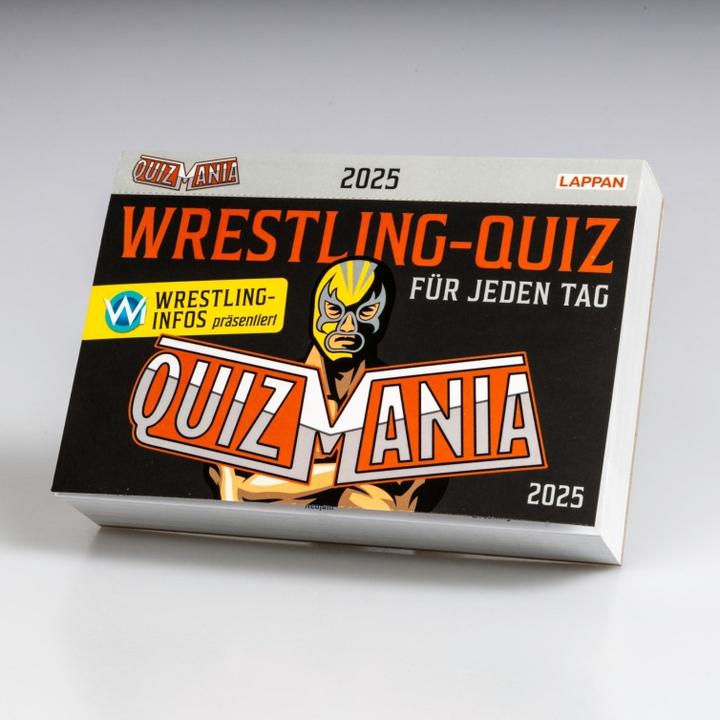 Immagine prodotto QuizMania - Il quiz sul wrestling per ogni giorno del 2025 (Tedesco)