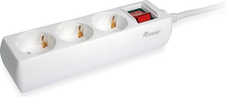 Actual product image equip Power strip (3x, CEE 7/3, 1.50 m)