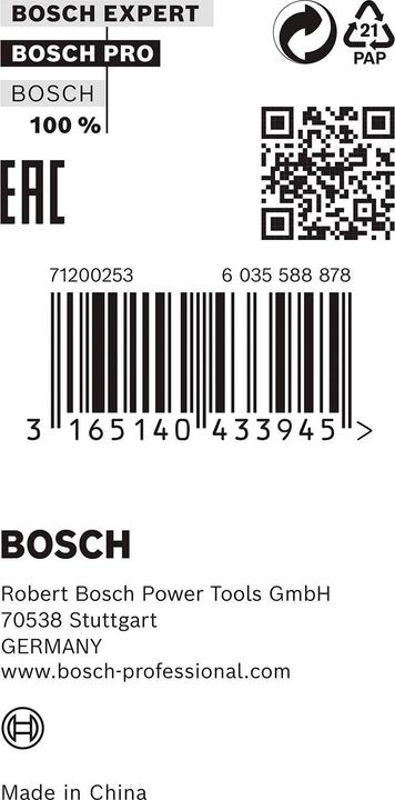 Immagine prodotto Bosch Professional Zubehör Anello di riduzione per lama circolare PRO, 25,4 x 1,8 x 20 mm