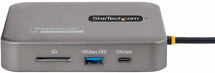 Produktbild StarTech com USB C Multiport Adapter, Dual HDMI Video, 4K 60Hz, 2-Port 10Gbps USB 3.1 Hub, 100W USB (USB-A)